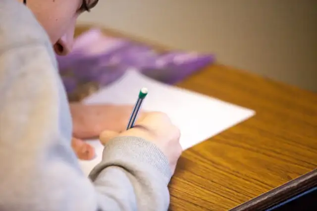 Elite Flight Training student studying for a written exam