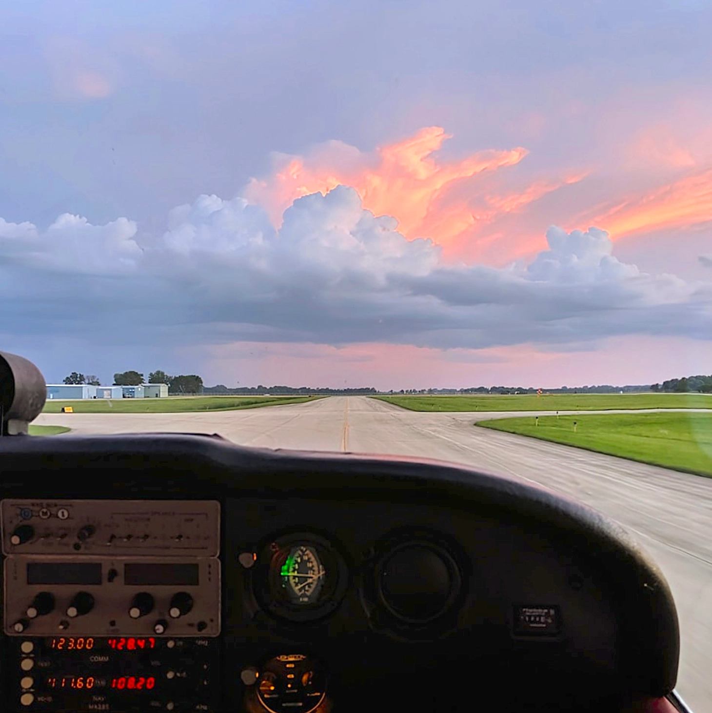 Elite Flight Training & Aircraft Management cessna 172 waiting for takeoff