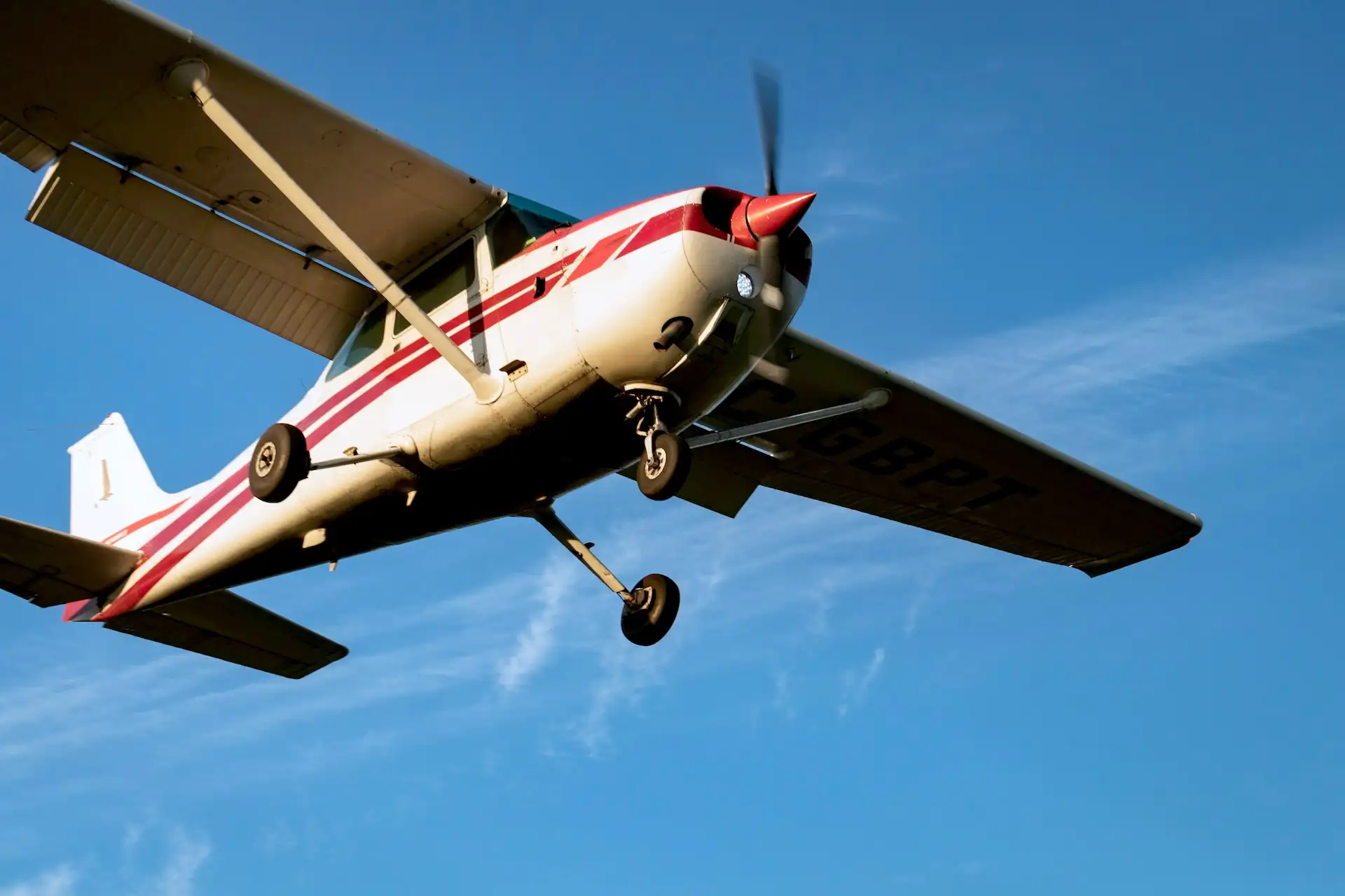 Elite Flight Training aviation academy student flying over miami